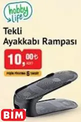 HOBBY LİFE TEKLİ AYAKKABI RAMPASI HOBBY LİFE TEKLİ AYAKKABI RAMPASI